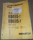 KOMATSU GALEO HD465-7 HD605-7 DUMP TRUCK OPERATION & MAINTENANCE BOOK MANUAL