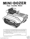 STRUCK MINI DOZER SERVICE ASSEMBLY MANUAL MD1200 & MD1600