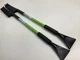 (2) Hopkins 13781 BLIZZARD 35" Snow Brush / Ice Scrapers - GREEN COLOR