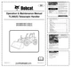 Bobcat TL360X Telescopic Handler Operation and Maintenance Manual AN6H ANFU PDF