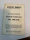 Vintage Original McCormick IHC Farmall Cultivator HM 238 Owners Manual