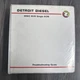 Detroit Diesel DDEC III/IV Single ECM troubleshooting Guide 6SE497 1997 USED