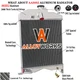 Tractor Radiator fits Massey Ferguson Harris 50 MH50 65 182456M91 184525M91 USA