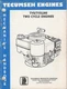  1988 TECUMSEH TVS/TVXL840 TWO CYCLE ENGINES MECHANIC'S MANUAL P/N 694988 (391)