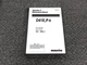 Komatsu D41E-6 D41P-6 Bulldozer Owner Operator & Maintenance Manual B40865-Up