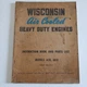Wisconsin Engine Models ACN, BKN  Parts Catalog Manual Illustrated MM-270-A