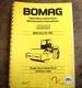 BOMAG BW 213 D Roller Compactor Owner Operator Operation Maintenance Manual book