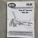 Gehl FH 84 Chop All Harvester Service Parts Manual Form No. 2140A