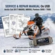 ARCTIC CAT M6000 M8000 PANTERA 3000 7000 2017 SERVICE REPAIR SHOP MANUAL ON USB