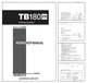 Takeuchi TB180FR Excavator Workshop Manual PDF