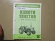 Kubota L305 L345 L355 SS L 305 345 355 tractor owners & maintenance manual