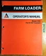 Allis-Chalmers 450 Farm Loader for 6140 Tractor Owner Operator Manual 1504353 81