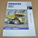 Komatsu HD465-7 HD605-7 Muldenkipper Truck Dump Brochure Prospekt DE