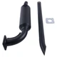 New Muffler & Exhaust Pipe W/Gasket FITS Kubota B5200E B5200D B7200E B7200D