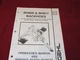 Gehl BH609 BH611 Backhoes Dealer's Parts Book & Operator's Manual