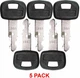5pcs Ignition Key for Kubota SVL75 SVL90 KX41-3 KX71-3 KX91-3 KX121-3 KX161-3