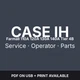 Case IH Farmall 110A 120A 130A 140A Tier 4B Tractor Service Manual