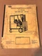 Yale Service Maintenance Manual ERC/ERP 030-040 AF # 1633 96'