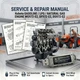 KUBOTA WG972-E2 DF972-E2 DG972-E2 ENGINE SERVICE REPAIR WORKSHOP MANUAL USB