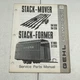 Gehl SM1000 1200 & SF1000 1200 Stack Mover / Former Service Parts Manual