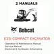 BOBCAT E35i EXCAVATOR MANUAL OPERATORS SERVICE REPAIR SHOP OWNERS PDF