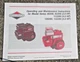 1989 Briggs & Stratton Operating and Maintenace Instructions Model Series 80200