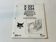Bobcat Owner Operator Instruction Manual Book X331 X334 Mini Excavator X 331 334