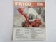 Fiat Allis FR100 Wheel Loader Brochure 4 Page