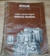 VTG Kohler Single Cylinder Engine Service Manual K91 K141 K161 K181 OEM Guide