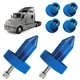 2 Pack 924-5410 Hood Pin Bushing Poly Kit Fit for Kenworth T2000 W900 T800 T6...