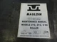 Mauldin Model 2+2 3+3 4-6II Roller Maintenance Manual