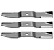 3 Blade Fit Kubota K5613-34340 G1800 G1900 G2000 76529-34330 54" Cut
