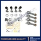 Rebuild Kit+4pcs Connecting Rod for Mitsubishi S4E2 Engine BD2G-2B5 Tractor