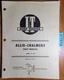 I&T Allis-Chalmers 160 Tractor Shop Service Repair Manual AC-25 1971