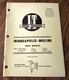 Minneapolis Moline M670 M602 M5 M504 UB UTS Tractor I&T Shop Service Manual MM16