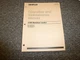 Cat Caterpillar 416D Backhoe Loader Owner Operator Maintenance Manual