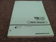Takeuchi TB035 Compact Excavator Parts Catalog Manual S/N 1355001-Up xz
