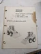 NEW HOLLAND SERVICE REPAIR MANUAL SKID STEER LOADER L-225 L-325 L-425 L-445 1981