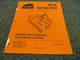 Rhino Box Scraper 48 60 66 72 84" Parts Catalog Operator Maintenance Manual xz