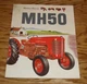 Original 1957 Massey-Harris MH50 2-3 Plow Tractor Sales Brochure 57