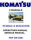 Komatsu PC300LC-6 Hydraulic Excavator Owners Service Shop Operators Manual PDF