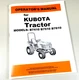 Kubota B7410 B7510 B7610 Tractor Operators Owners Manual Maintenance Book Lube