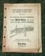 R-147 - A Used Operators Manual For A New Idea No. 45-G Side Hay Rake and Tedder