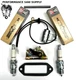POINTS, CONDENSER, SPARK PLUGS & POINT ROD GASKET FITS KOHLER KT17, KT19 ENGINES