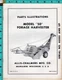 Allis-Chalmers Model "50" Forage Harvester S/N 40001 & Up Parts Illustrations