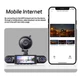 4 Way Car Dash Camera 1080P HD Video - 360&deg; Surround View with 64GB SD Card