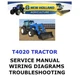 NEW HOLLAND T4020 TRACTOR MANUAL WORKSHOP REPAIR SERVICE PDF