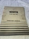 Original White 2-70 Operators Manual