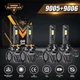 For International Truck Pro Star Prostar 2008-16 LED Headlight Bulbs Combo 120W