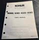 1977  KOHLER ENGINES K482, K532, & K582 PARTS MANUAL (534)